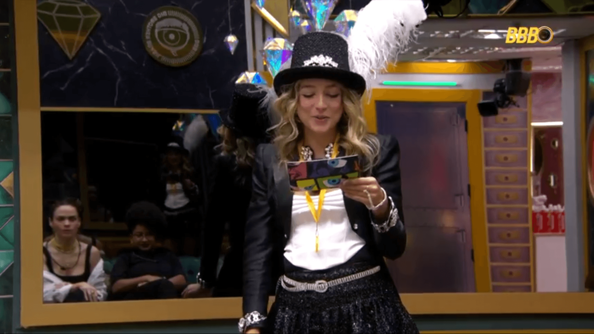 BBB 26: Samira surpreende e veta Alberto Cowboy da Festa do Líder com desafio de resistência