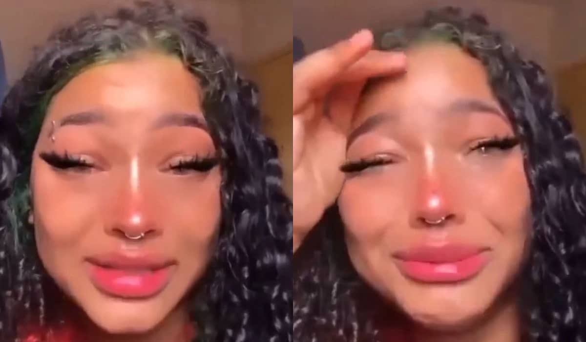 Lisa Barcelos chora em vídeo após polêmica com Nego do Borel e Duda Reis