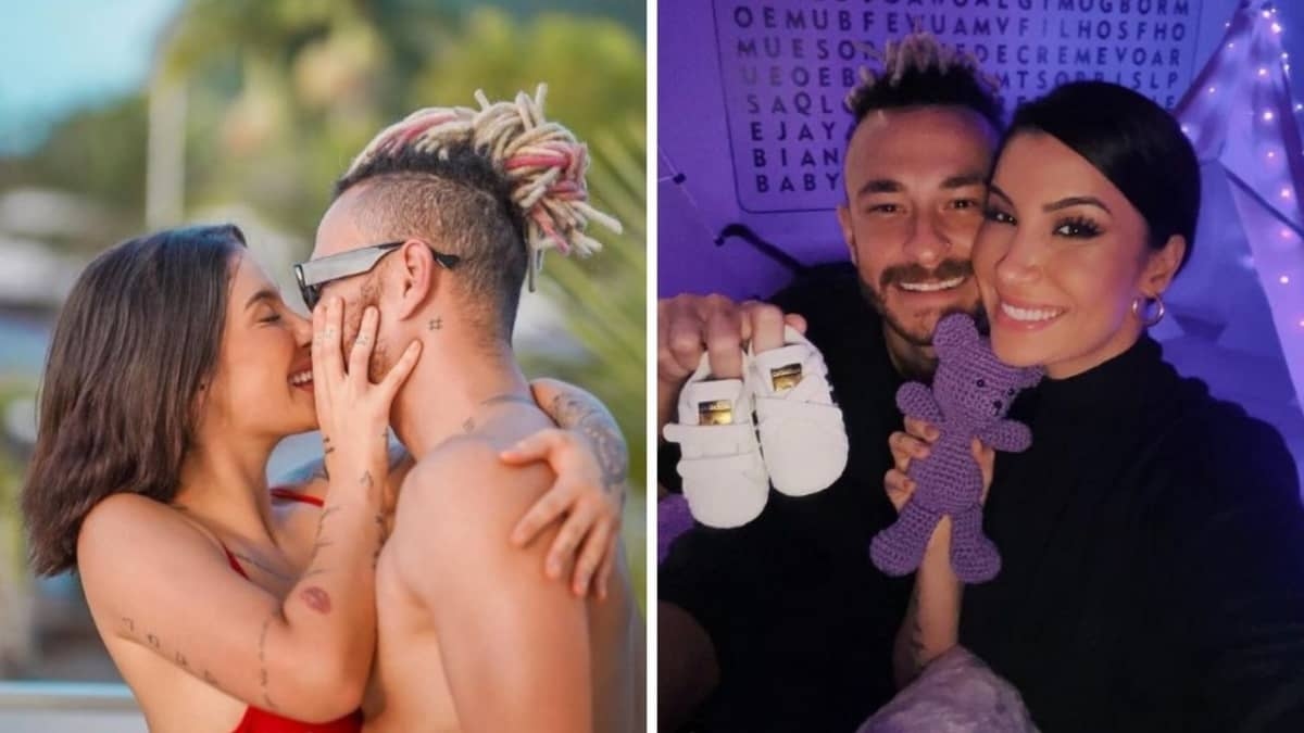 Boca Rosa e Fred curtem Réveillon com funk e novidades sobre gravidez e casamento