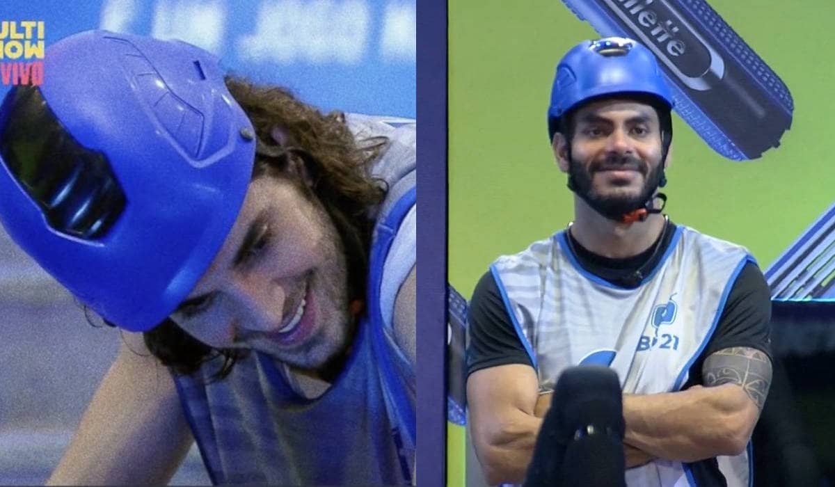 Após 8 horas, Fiuk e Rodolffo vencem a Prova do Líder no BBB 21