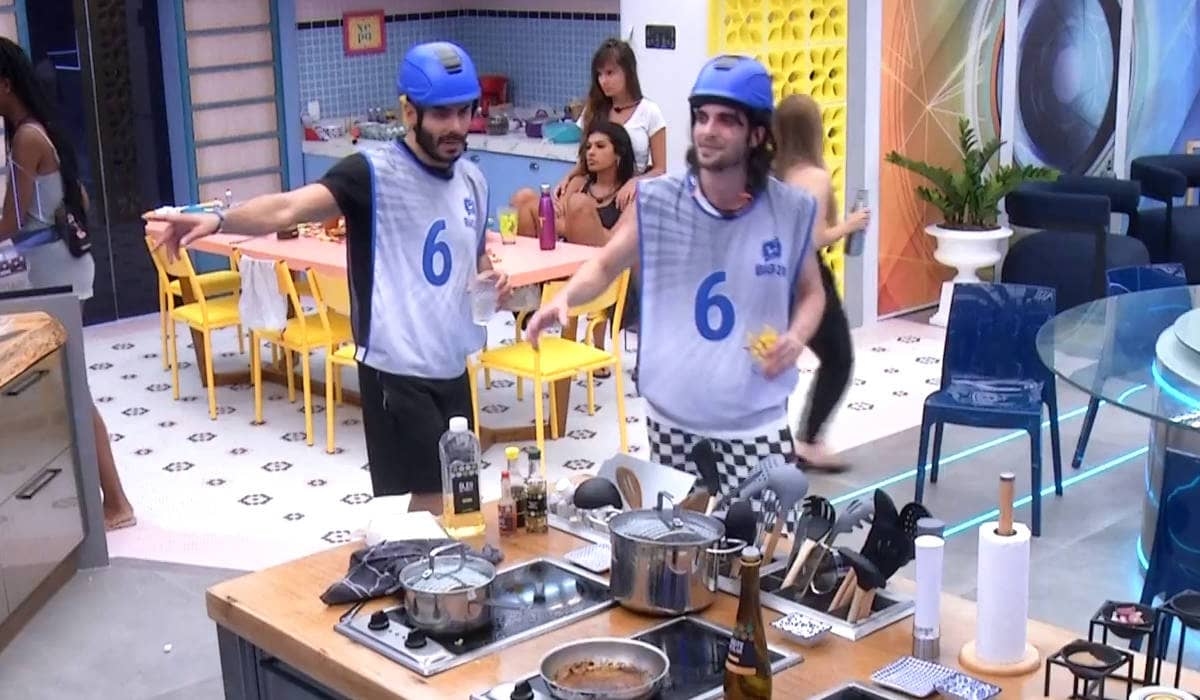 BBB 21 ao vivo: Rodolffo promete liderança para Fiuk