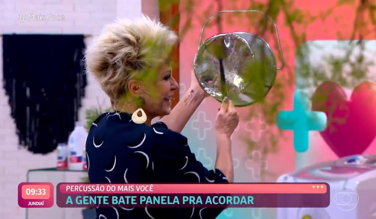 BBB 21 ao vivo no Mais Você | Ana Maria Braga recebe Carla Diaz com panelaço
