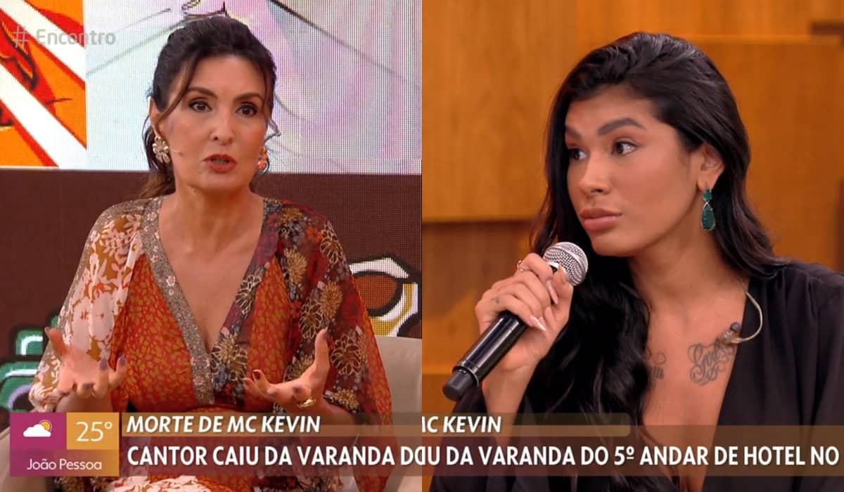 No Encontro, Pocah lamenta morte do amigo MC Kevin e pede respeito à família