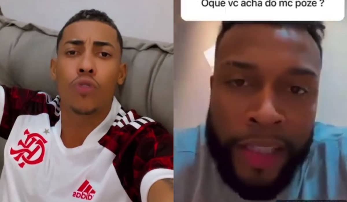 MC Poze responde deboche de Nego Di: 'mexeu com o psicopata do funk'