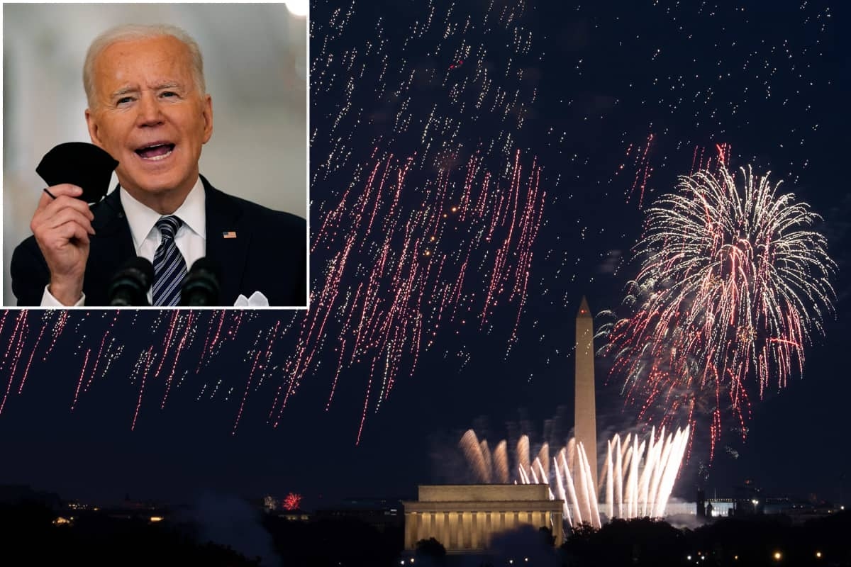 Com queda na vacinação, feriado do Dia da Independência nos EUA é menor do que o esperado