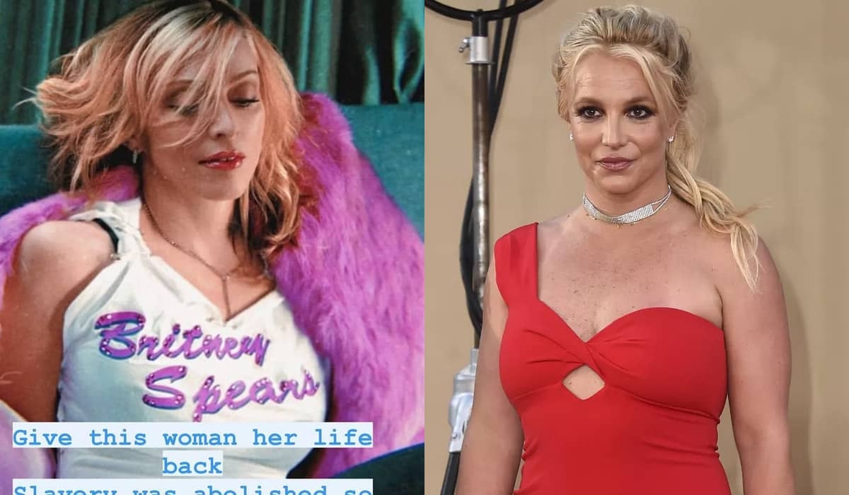 Madonna comenta tutela de Britney Spears e faz promessa: 'vamos te tirar dessa prisão'