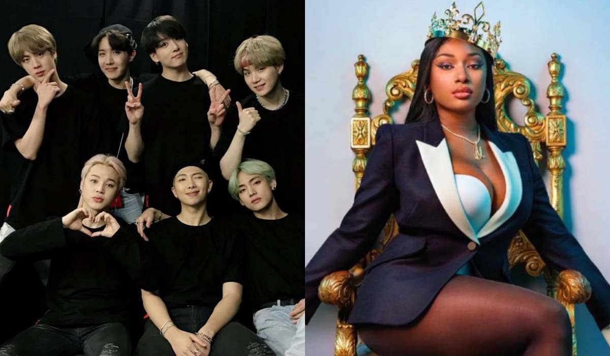 BTS: Remix de 'Butter' com Megan Thee Stallion é Top 1 nos vídeos em alta do YouTube