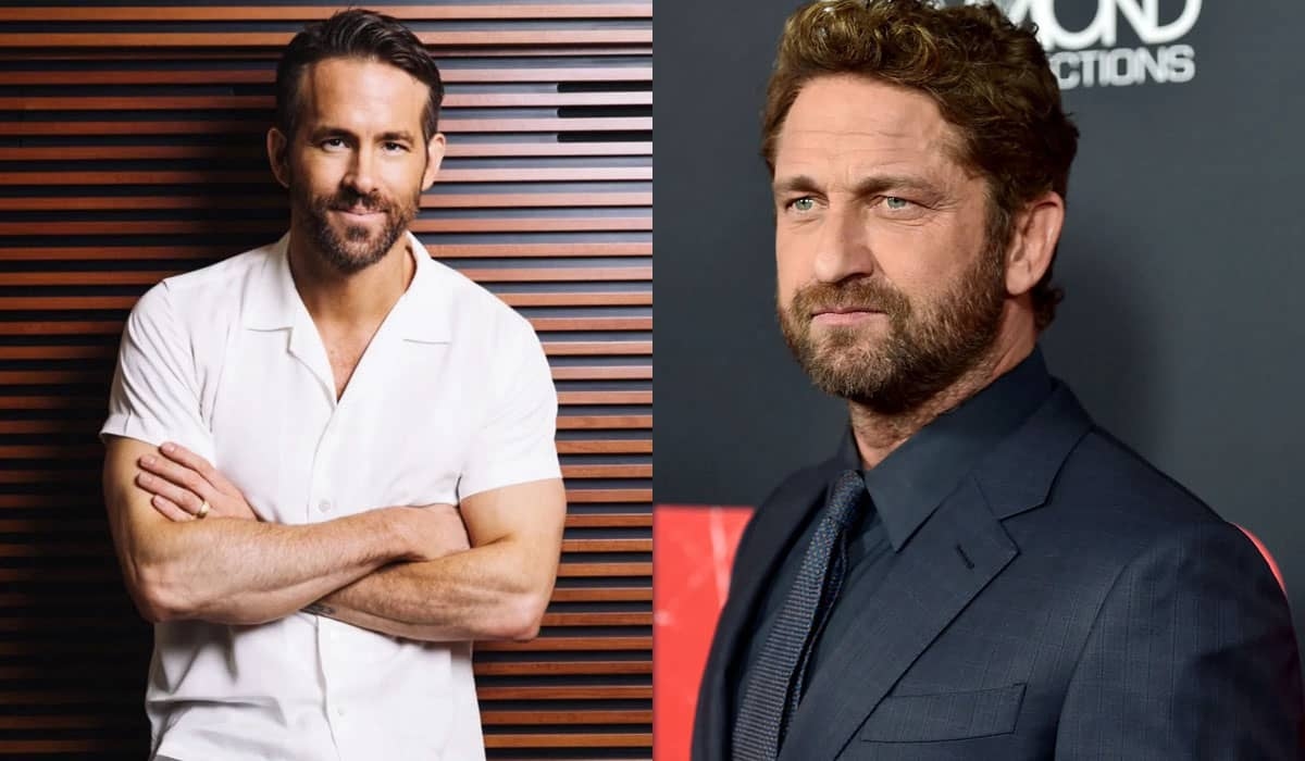 Ryan Reynolds rebate comentário de Gerard Butler sobre não assistir seus filmes