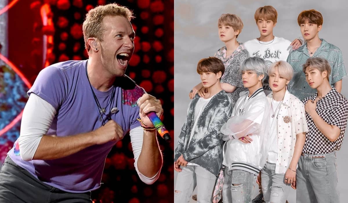 BTS e Chris Martin, do Coldplay, unem forças em série do YouTube