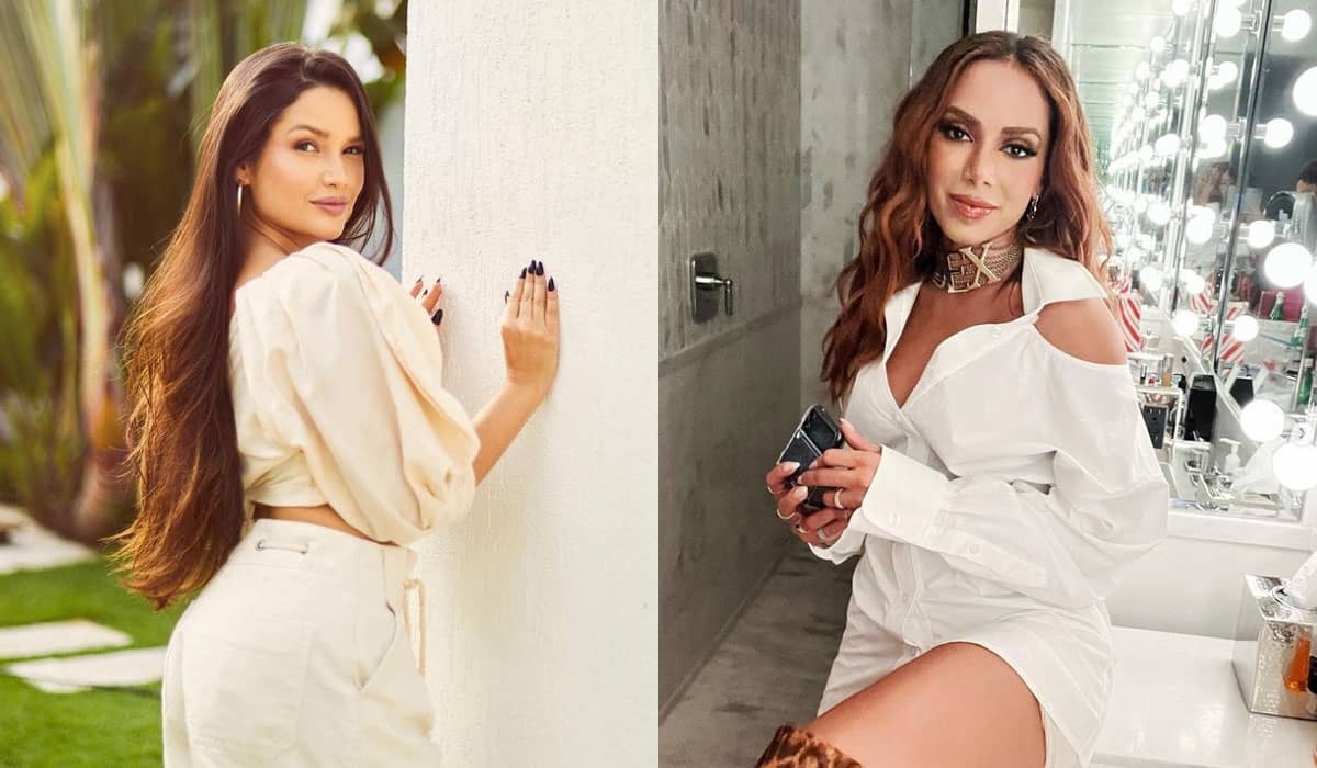 Juliette ajuda Anitta a encontrar namorado no 'Domingão'