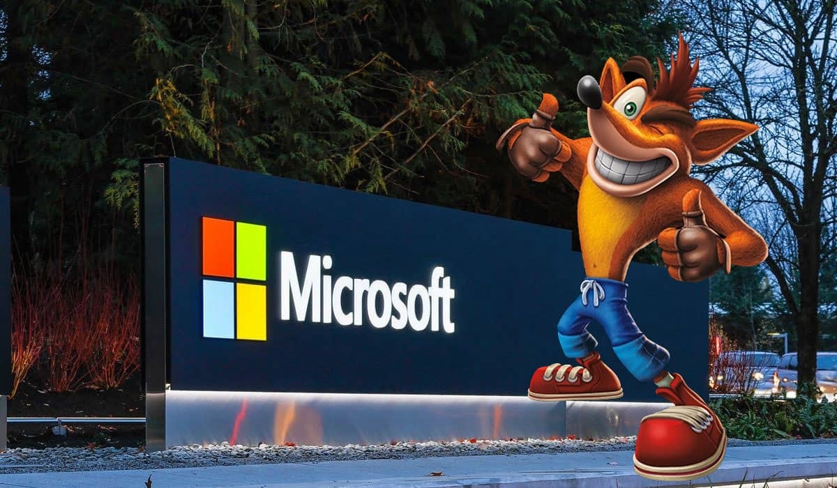 Crash Bandicoot, o clássico mascote da Sony, agora é da Microsoft