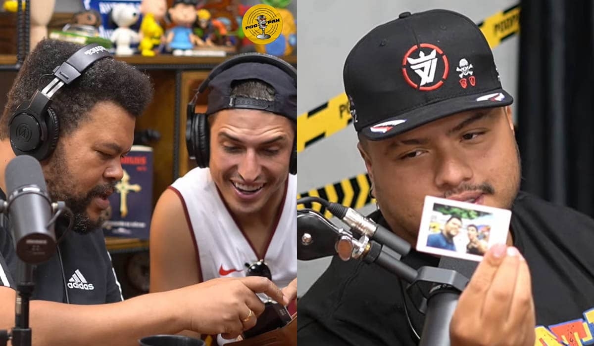 Podpah ao vivo: Babu carrega foto com Felipe Prior na carteira