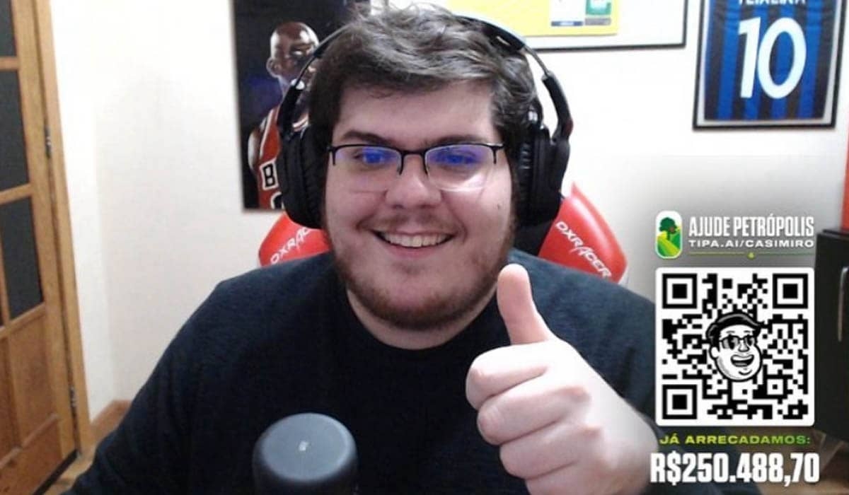 Casimiro recolhe doação de R$ 250 mil às vítimas em Petrópolis