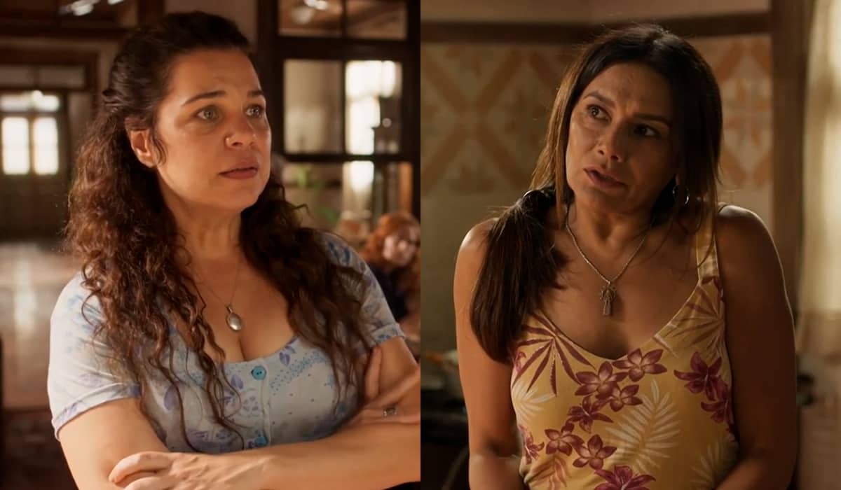 Maria procura um ombro amigo e desabafa com Filó em Pantanal