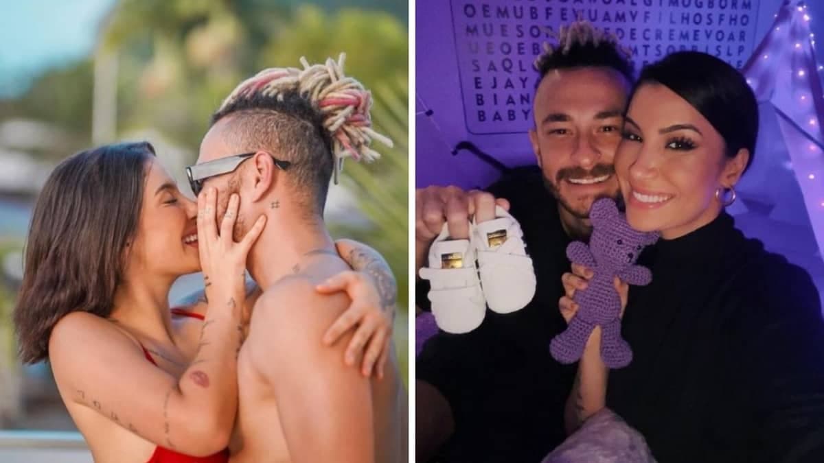 Boca Rosa e Fred curtem Réveillon com funk e novidades sobre gravidez e casamento