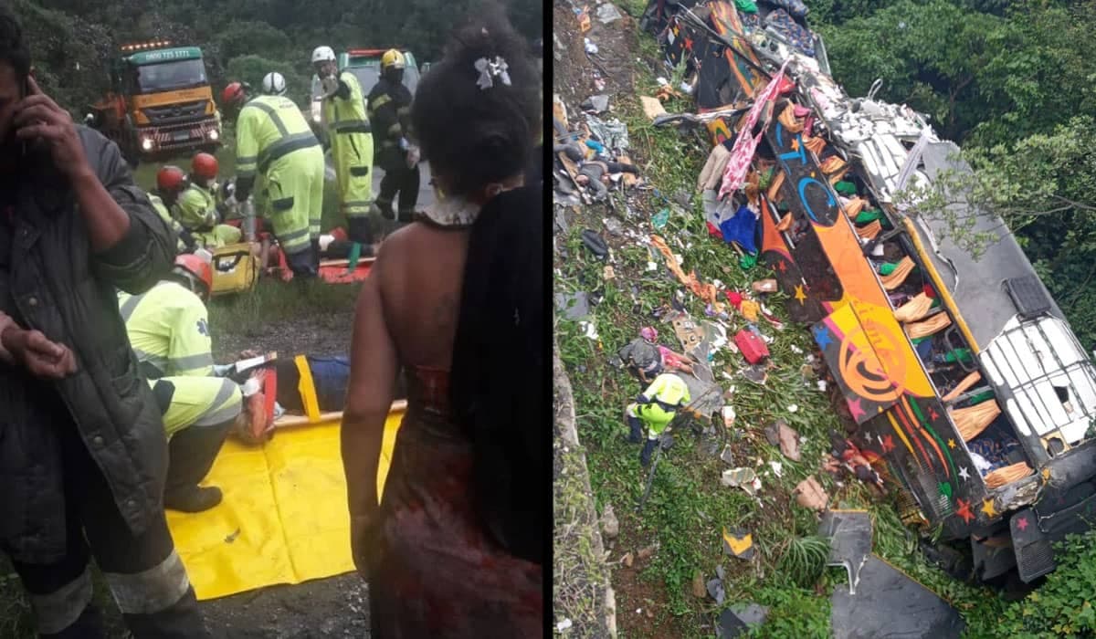 Acidente com ônibus de Belém deixa 21 mortos em Guaratuba