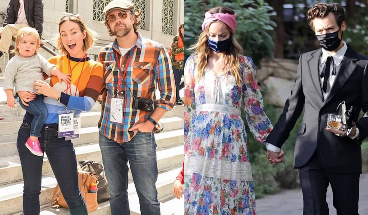 Olivia Wilde visita o ex Jason Sudeikis após aparecer de mãos dadas com Harry Styles