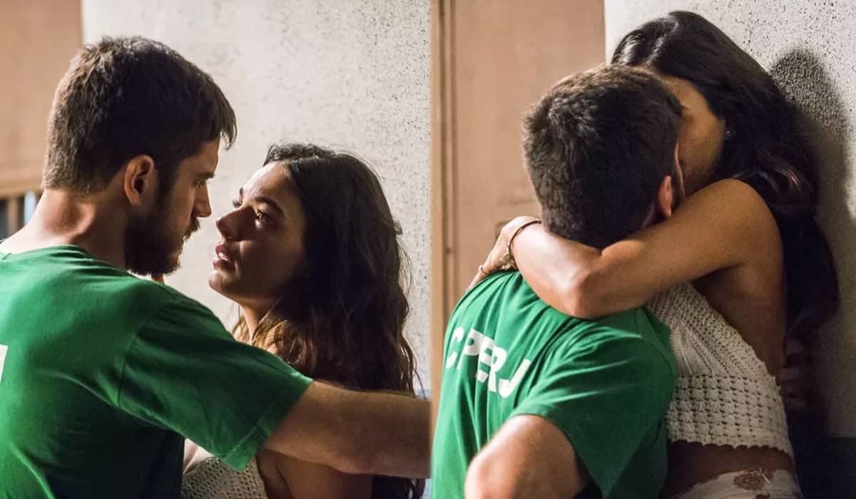 Resumo da novela A Força do Querer: Rita e Zeca se beijam na prisão
