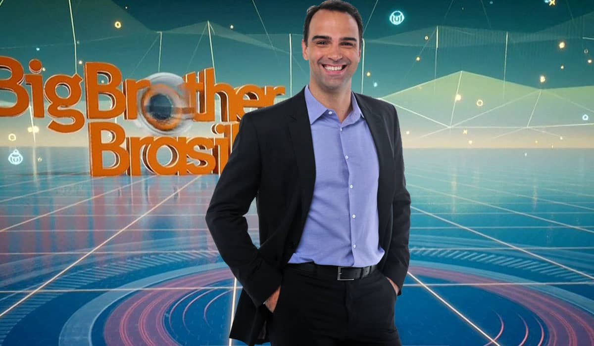 Globo deve anunciar Tadeu Schmidt como apresentador do BBB 22 em breve