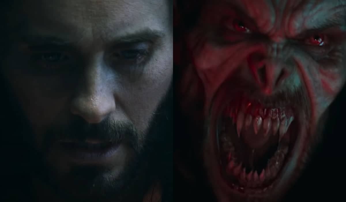 Trailer de 'Morbius' destaca transformação de Jared Leto no anti-herói da Marvel