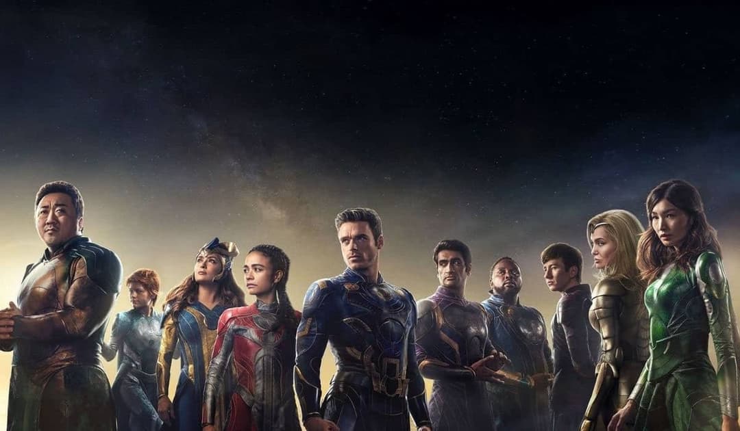 'Eternos' estreia com apenas 53% de aprovação no Rotten Tomatoes