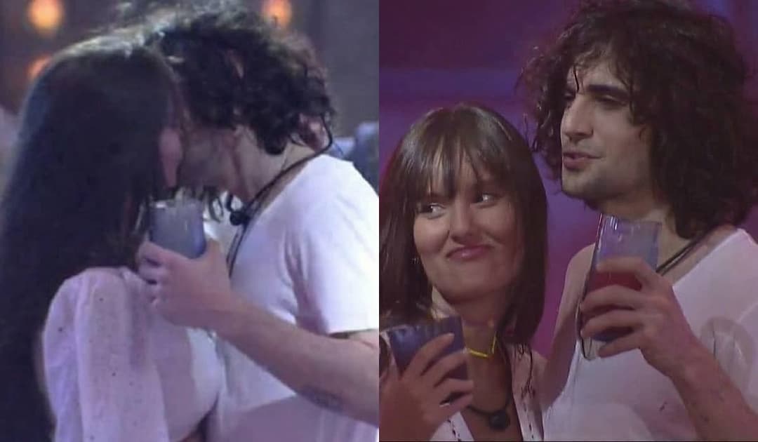 BBB 21: Fiuk e Thaís dão o primeiro beijo após flertes tímidos