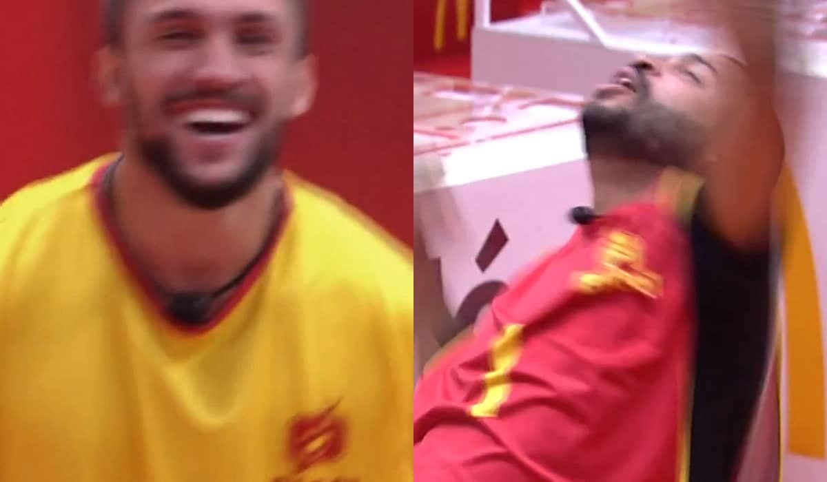 Projota e Arthur vencem a Prova do Líder no BBB 21