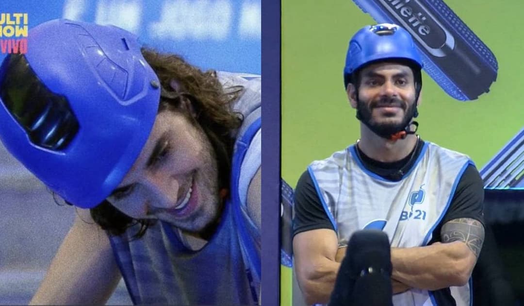 Após 8 horas, Fiuk e Rodolffo vencem a Prova do Líder no BBB 21