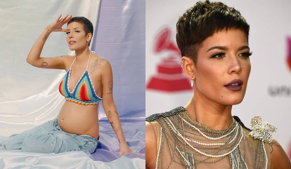 Halsey diz que sua gravidez foi 100% planejada: "Eu tentei muito"