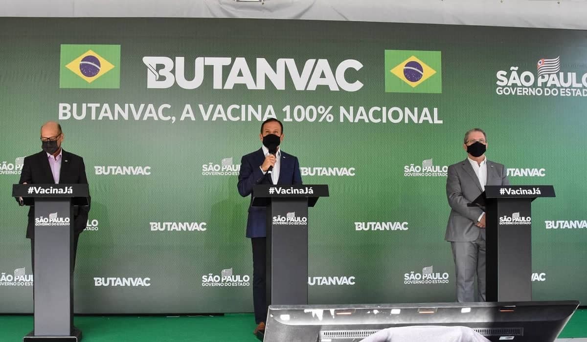 Instituto Butantan anuncia a vacina brasileira Butanvac contra Covid-19