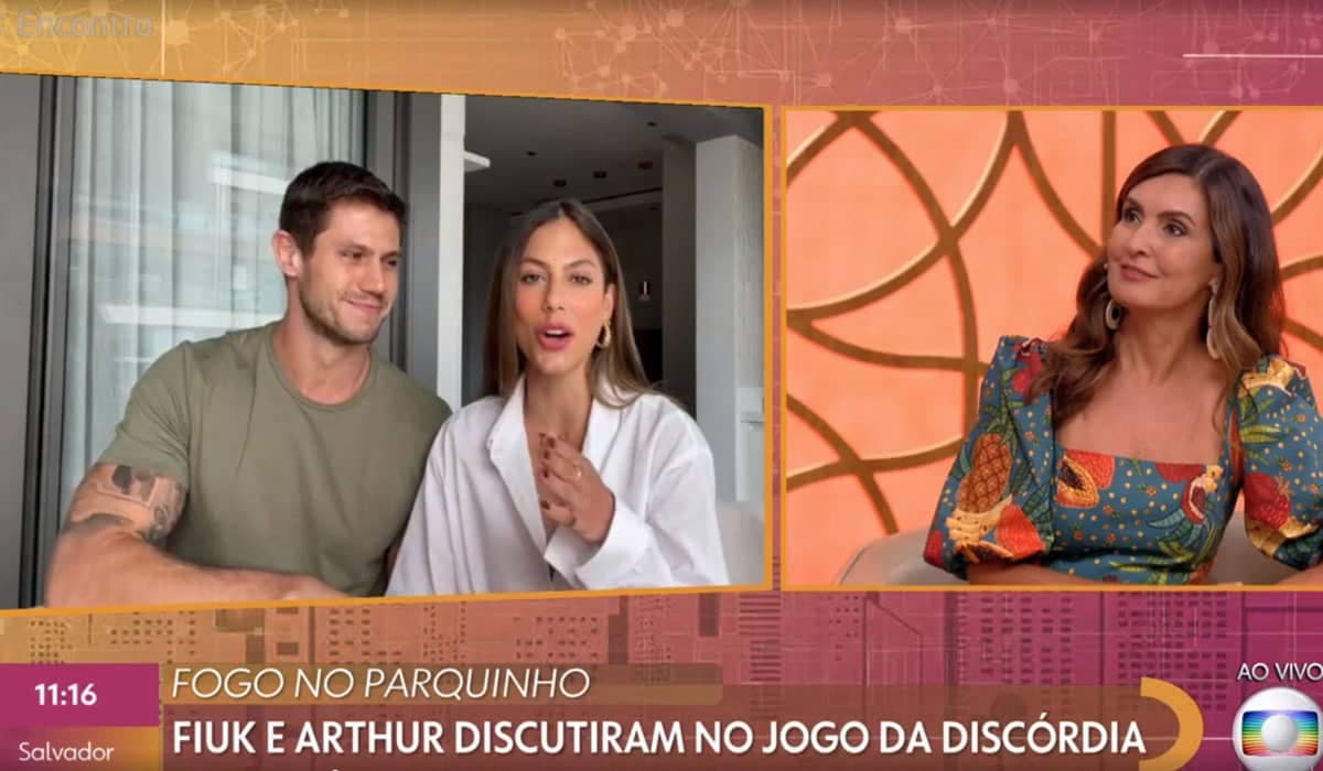 Jonas Sulzbach e Mari Gonzalez comentam o BBB 21 no Encontro; Vote na enquete!