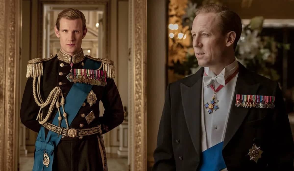 Príncipe Philip foi interpretado por Matt Smith e Tobias Menzies em 'The Crown'