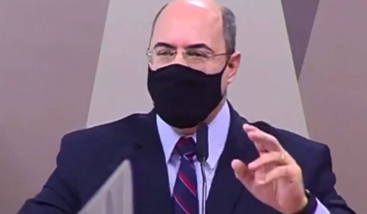 À CPI da Covid, Witzel afirma que foi perseguido após investigações do caso Marielle