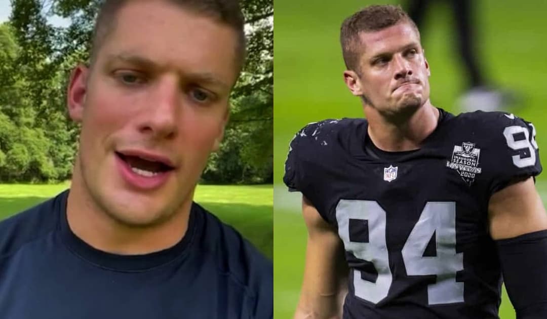 Carl Nassib, dos Raiders, se torna o primeiro jogador ativo da NFL a se declarar gay
