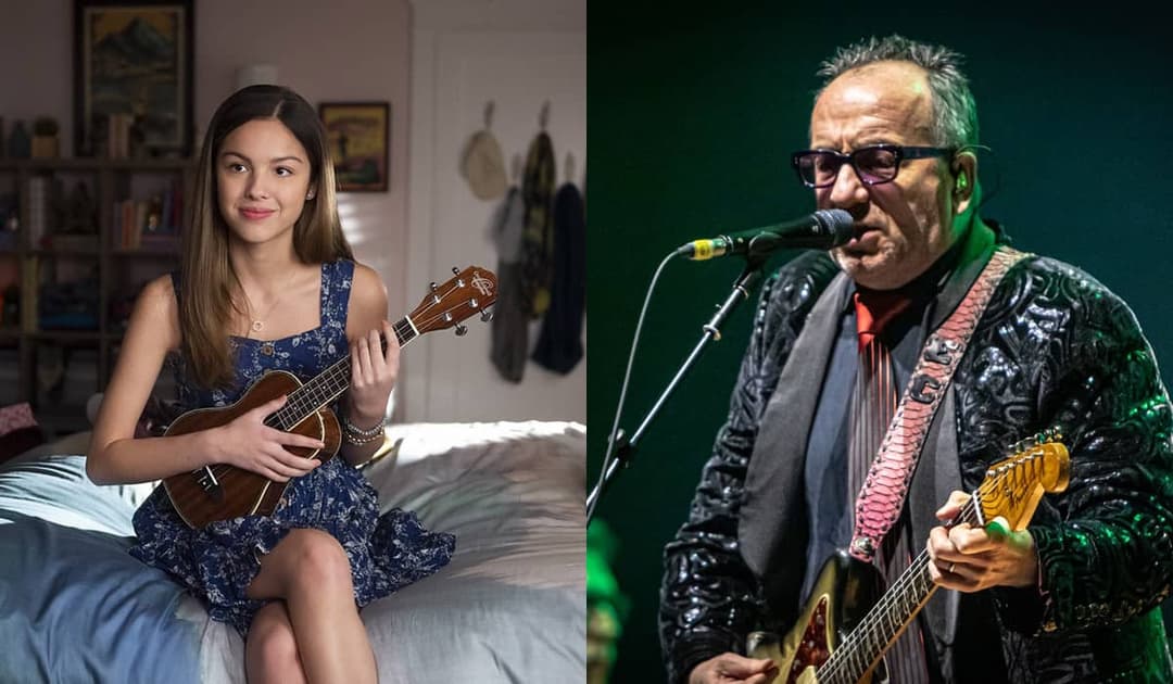 Elvis Costello defende Olivia Rodrigo após acusações de plágio: 'É assim que funciona'