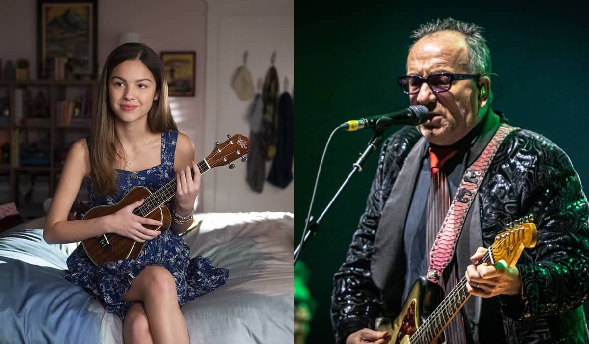 Elvis Costello defende Olivia Rodrigo após acusações de plágio: 'É assim que funciona'