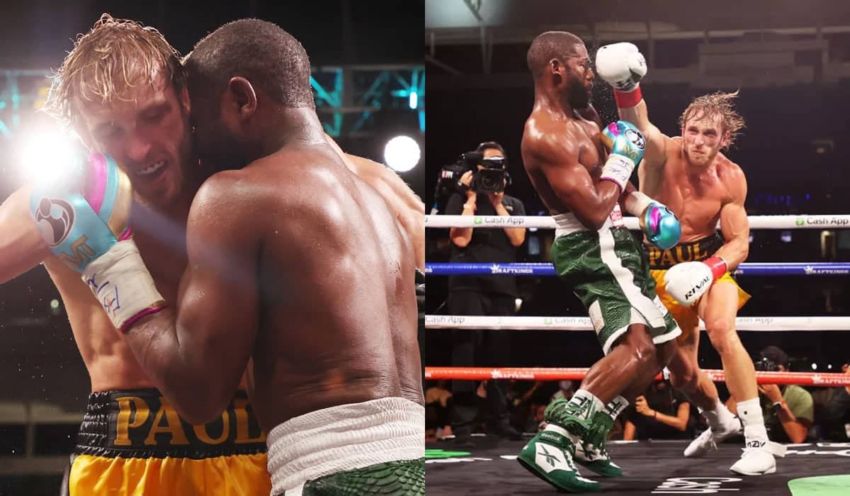 Youtuber Logan Paul aguenta 8 rounds contra Floyd Mayweather em luta de exibição