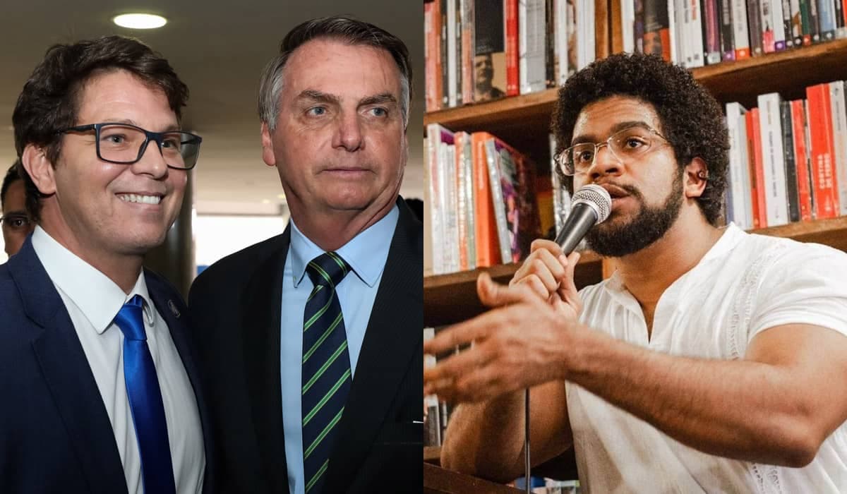 Mario Frias faz ataque racista ao sugerir 'um bom banho' a Jones Manoel