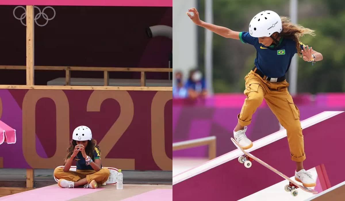 Do Maranhão para o mundo: Rayssa Leal é prata no skate street nas Olimpíadas