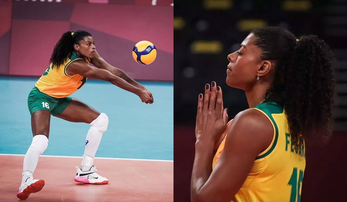 Olimpíadas: Fê Garay brilha na virada do Brasil sobre a República Dominicana no vôlei feminino