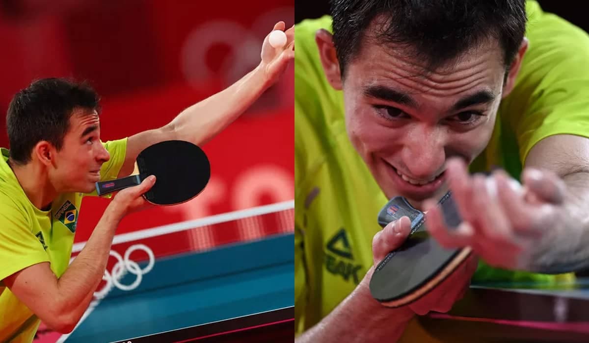 Olimpíadas: Hugo Calderano perde para alemão e é eliminado no tênis de mesa
