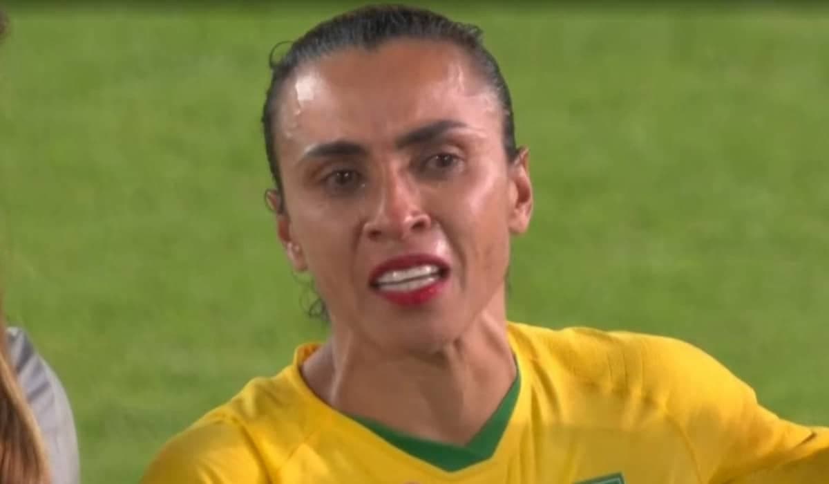 Marta discursa na eliminação do Brasil para o Canadá nas Olimpíadas de Tóquio