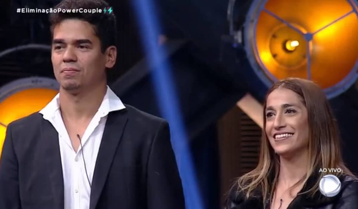 Daniele Hypólito e Fábio Castro são eliminados do Power Couple 2021