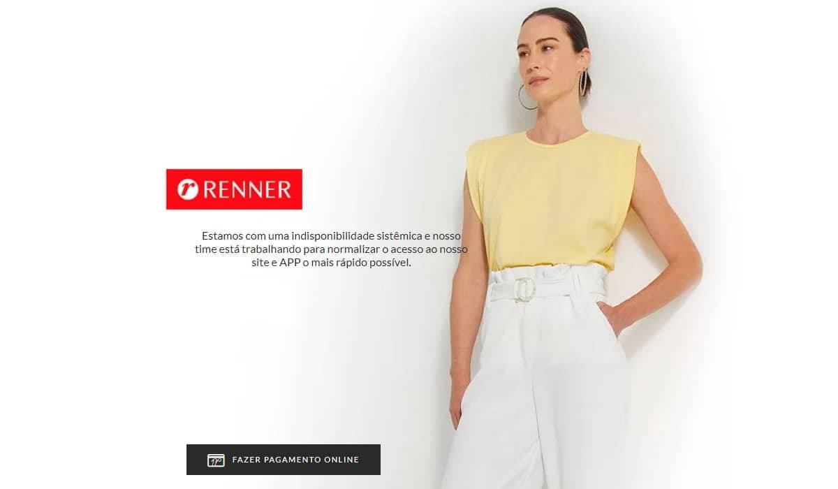 Site das Lojas Renner é atacado por hackers e fica fora do ar