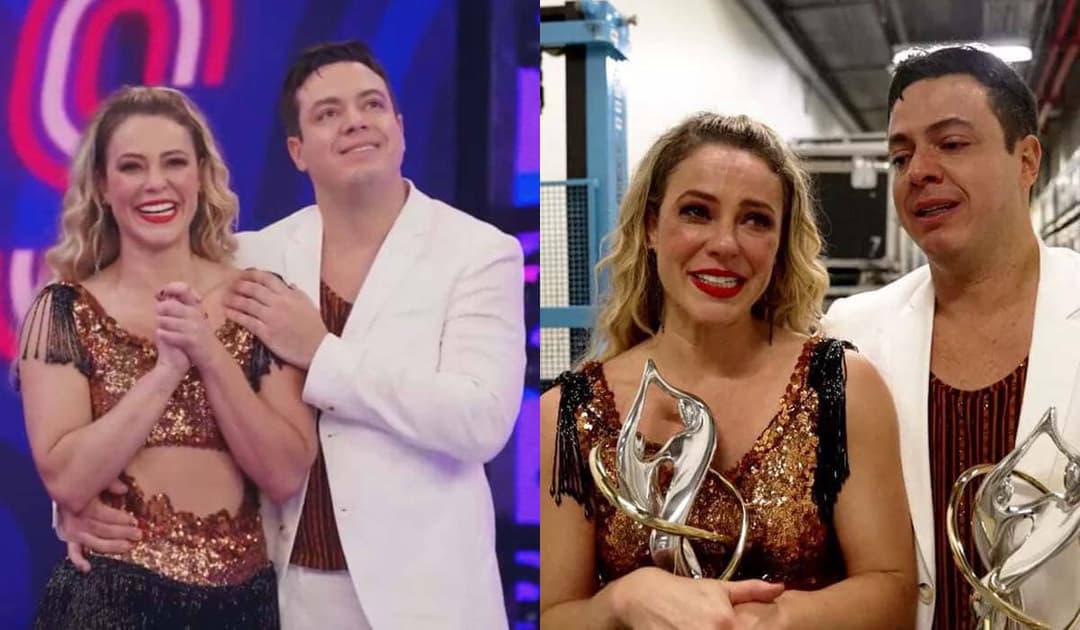 Paolla Oliveira e Leandro Azevedo vencem a Super Dança dos Famosos