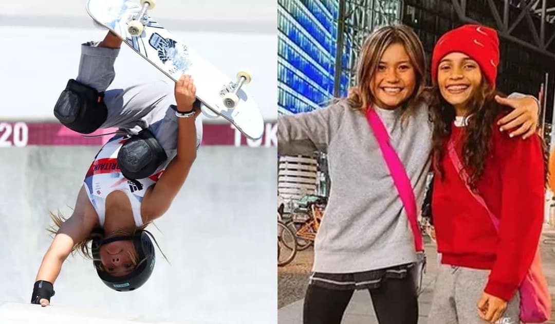 Olimpíadas: Rayssa Leal se emociona com bronze de Sky Brown no skate park
