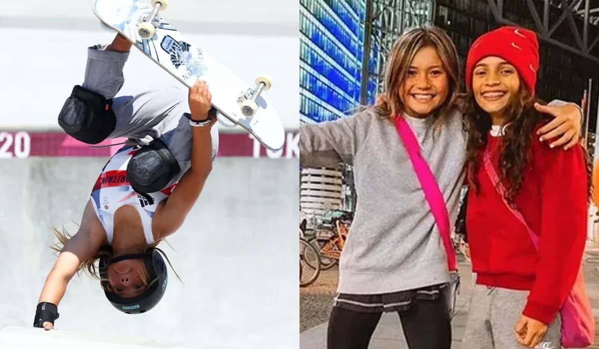 Olimpíadas: Rayssa Leal se emociona com bronze de Sky Brown no skate park