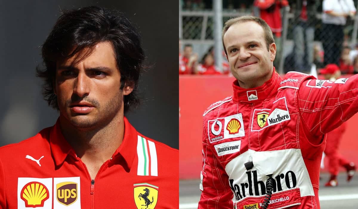 Fórmula 1: Sainz diz que 'não ficaria feliz sendo um Barrichello' na Ferrari