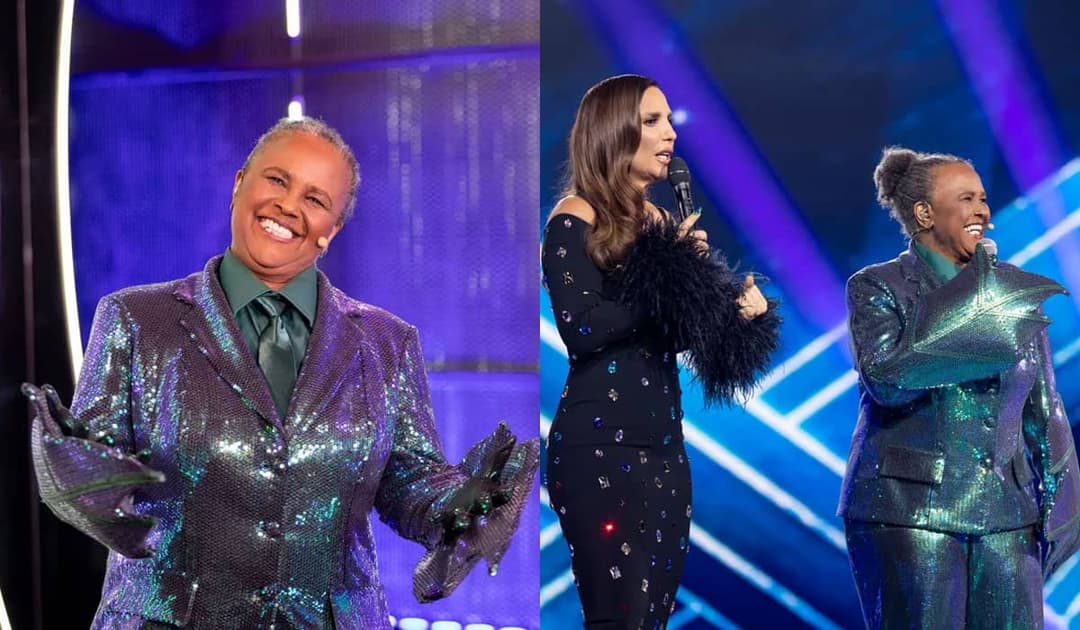 Sandra de Sá é revelada como Girassol no The Masked Singer Brasil