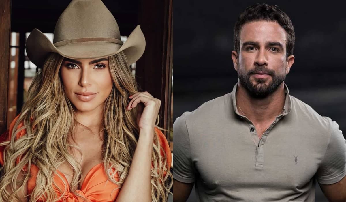 Erika Schneider confessa romance com Erasmo Viana antes de A Fazenda